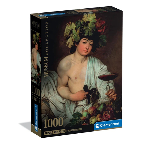 Puzzle Clementoni 1000 Peças - Caravaggio, Bacchus