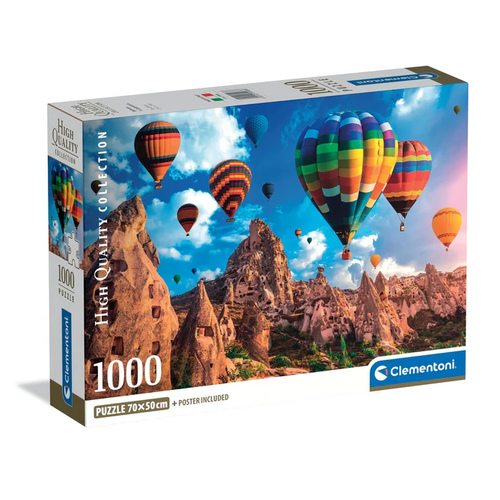 Puzzle Clementoni 1000 Peças - Balloons In Cappadocia