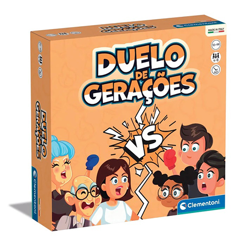 JOGO CLEMENTONI PARTY GAMES - DUELO DE GERAÇÕES 67777