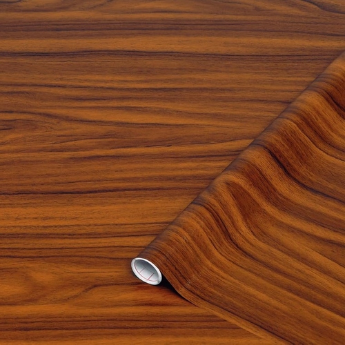 Rolo de Película Adesiva D-C-FIX 67.5cm x 2mts Madeira Nussbaum Ouro