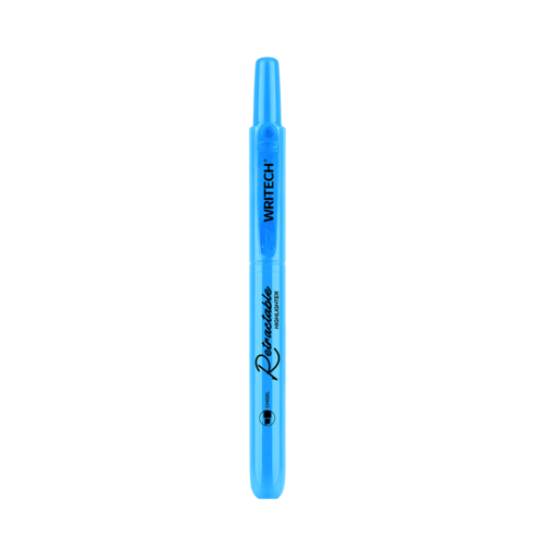 MARCADOR FLUORESCENTE WRITECH W-805S RETRÁTIL LARANJA