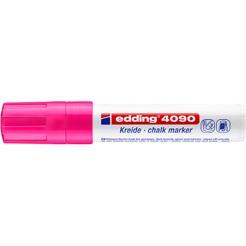MARCADOR EDDING 4090 WINDOW ROSA FLUORESCENTE 69