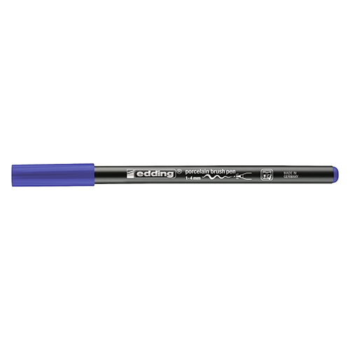 MARCADOR PORCELANA BRUSH PEN EDDING 4200-003 AZUL