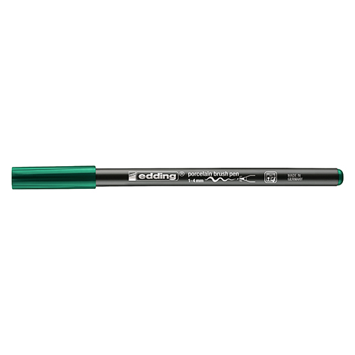 MARCADOR PORCELANA BRUSH PEN EDDING 4200-004 VERDE