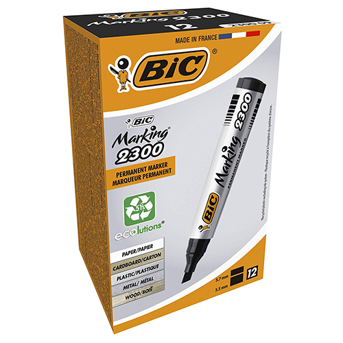 MARC. PERM. BIC 2300 P.BISEL. PRETO (09)