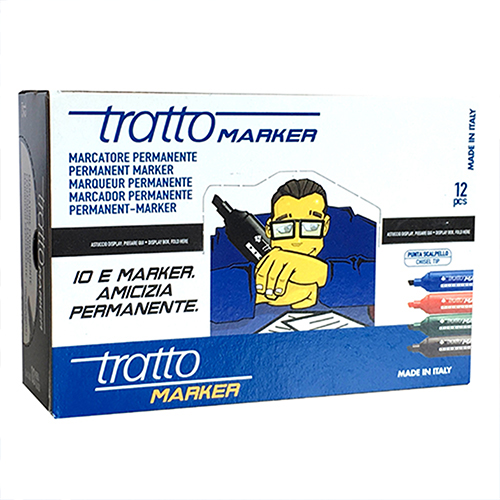 MARC. PERM. TRATTO MARKER P.BISEL. REF.840206 CASTANHO