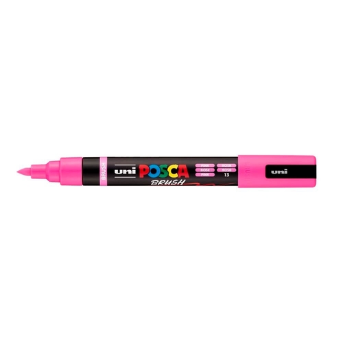 Marcador Posca PC-5BR Brush Rosa (13)