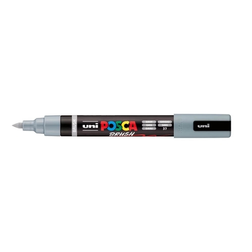 Marcador Posca PC-5BR Brush Cinza (37)