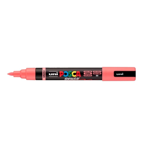 Marcador Posca PC-5BR Brush Rosa Coral (66)