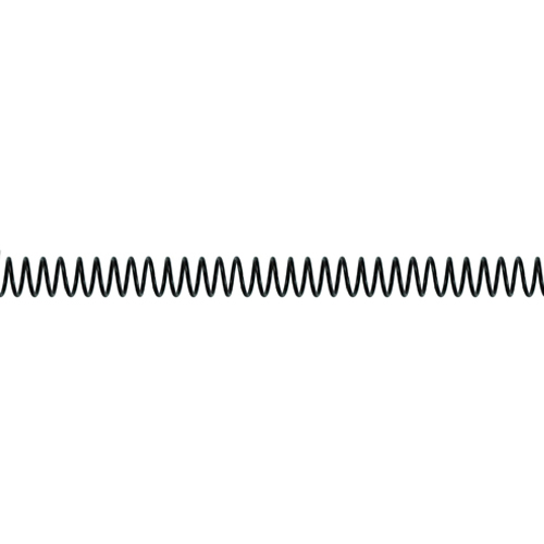 ARGOLA ESPIRAL METÁLICA PASSO 5.1 FEGOL 16MM PRETA