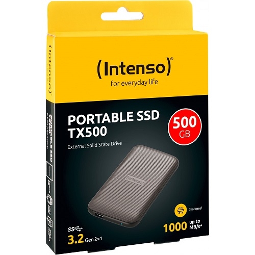 Disco Externo SSD Intenso TX500 500GB