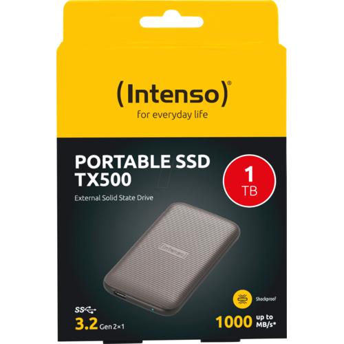 Disco Externo SSD Intenso TX500 1TB