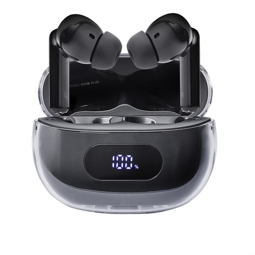 Auriculares Bluetooth Intenso Buds Plus Preto (In Ear - Microfone)