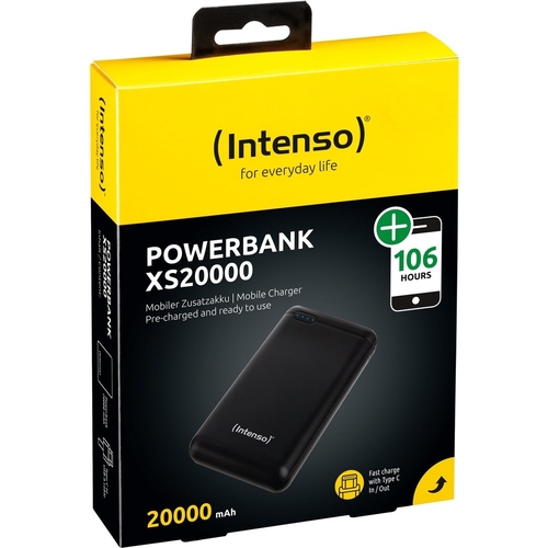 Powerbank Intenso XS20000 Preto (20.000mAh)