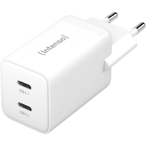 Carregador Intenso 2 x USB-C 40W Branco GaN