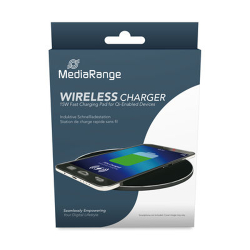 Carregador Mediarange 15w Wireless MRMA118