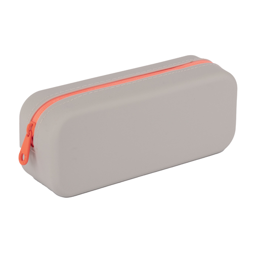 Estojo em Silicone Apli Soft Néon Retangular Cinza
