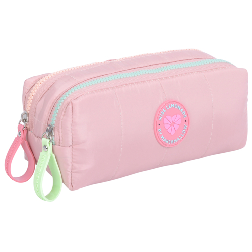 Estojo Miss Lemonade Bloomy Pink Duplo