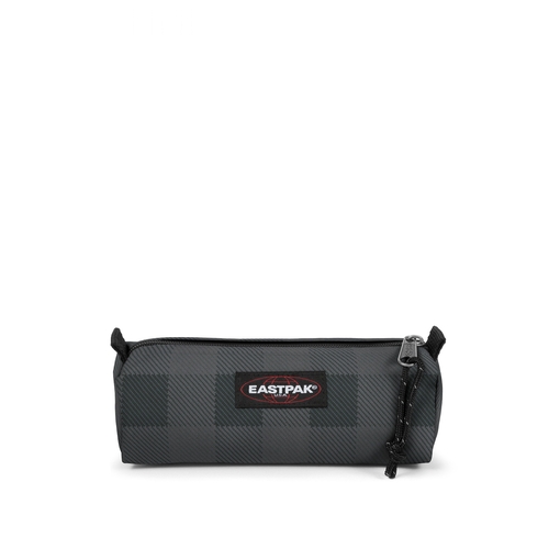 Estojo Eastpak Retangular Single Checker Grey
