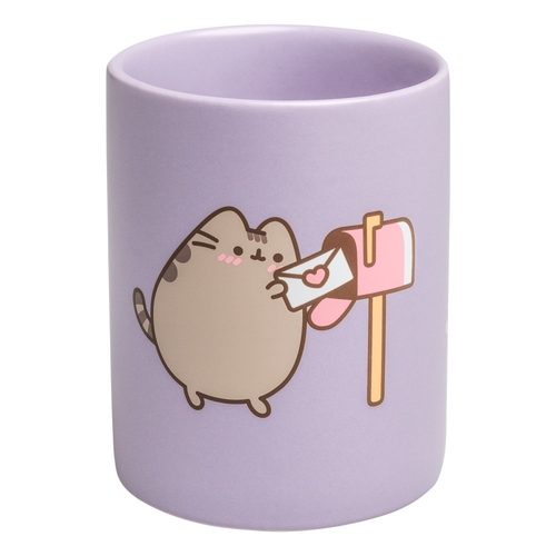 Porta-Lápis em Cerâmica Erik Pusheen Moments