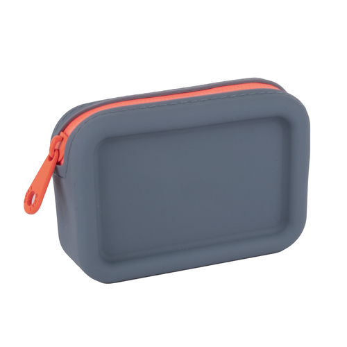 CARTEIRA EM SILICONE APLI SOFT NÉON AZUL