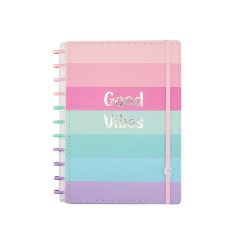 CADERNO INTELIGENTE A5 GOOD VIBES BY INDY