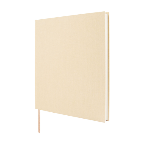 Livro de Assinaturas Finocam Jazz 25x25cm Creme