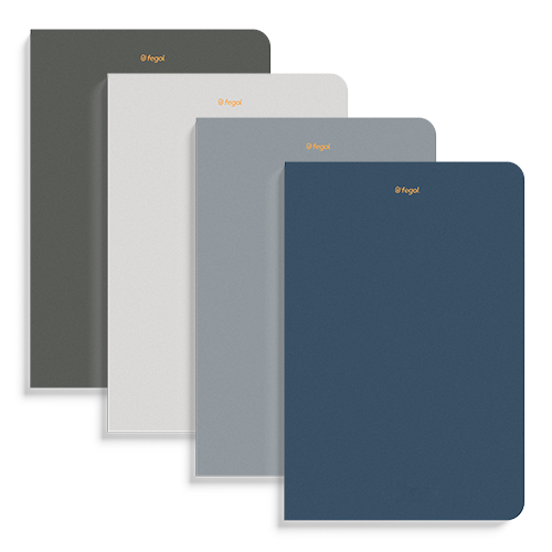 Caderno Cosido A4 Fegol Palette Pautado 48 Folhas