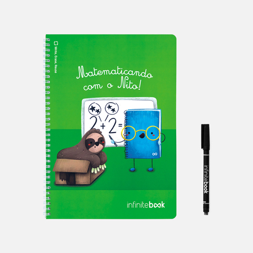 Kit Caderno A4 Infinitebook Matematicando