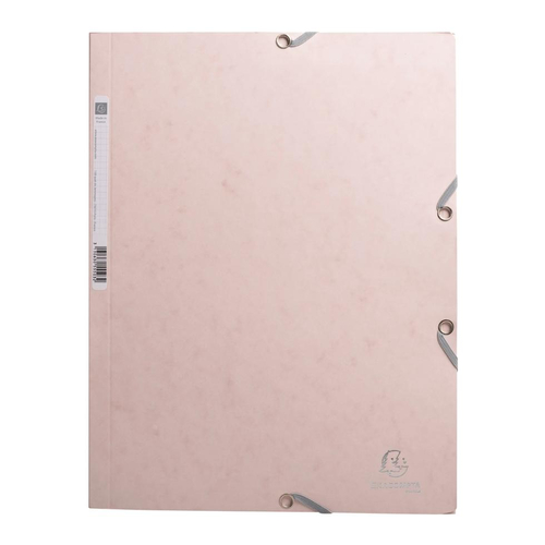 Capa com Elásticos A4 Cartolina Exacompta Skandi Nude