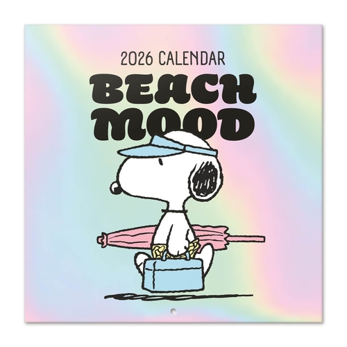 Calendário 2026 Erik 30x30cm Snoopy