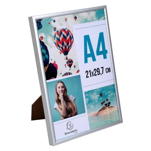 Moldura Exacompta Photo Frame A4 em Alumínio