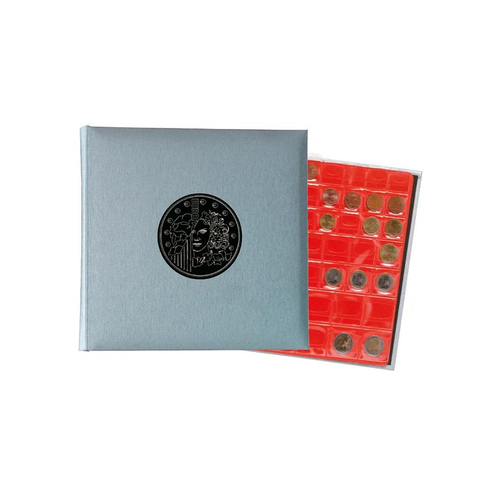 Álbum Numismático para Moedas Exacompta Prateado