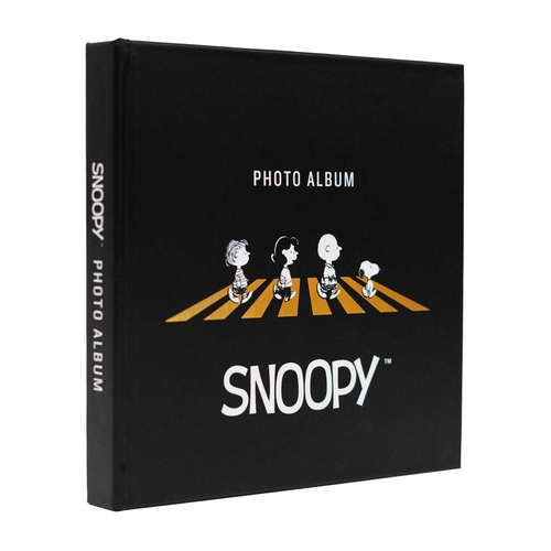 Album Fotográfico com 24 Páginas Adesivas para Fotos 16x16cm Snoopy