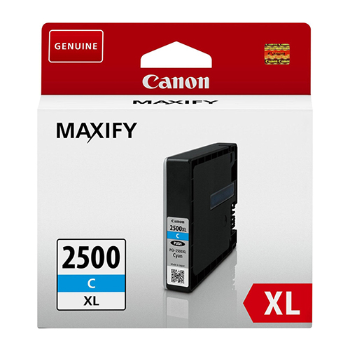 TINTEIRO ORIGINAL CANON PGI-2500XL CYAN ALTA CAPACIDADE