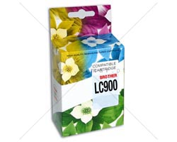 TINTEIRO COMPATÍVEL BROTHER LC-900BK PRETO