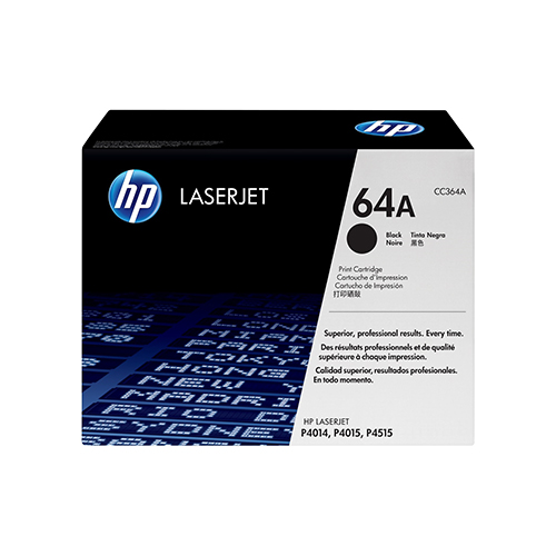 TONER ORIGINAL HP 64A CC364A PRETO 10000 PÁGINAS