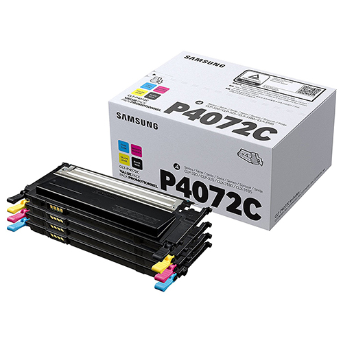 KIT COM 4 TONER ORIGINAL SAMSUNG CLT-P4072COM ELS 4 CORES