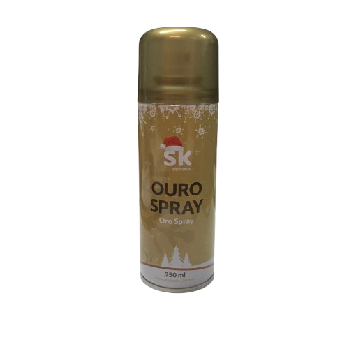 LATA SPRAY OURO 250ML