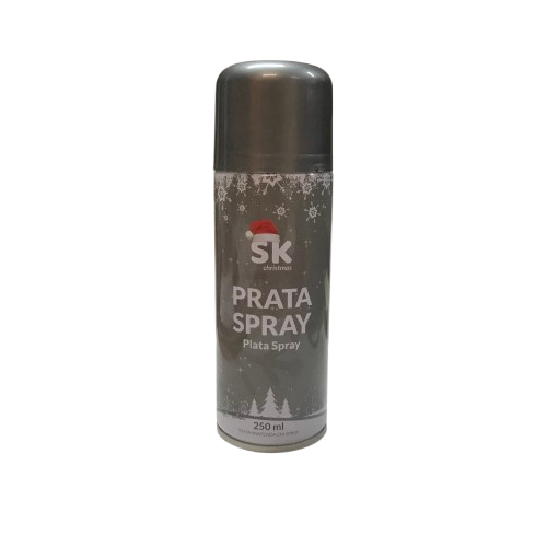 LATA SPRAY PRATA 250ML
