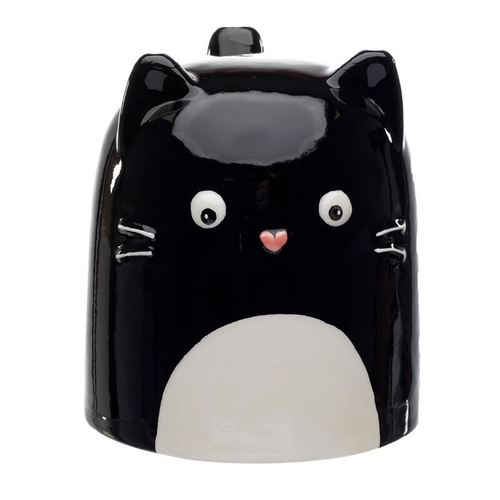 Caneca de Cerâmica ao Contrário Gato Feline Fine