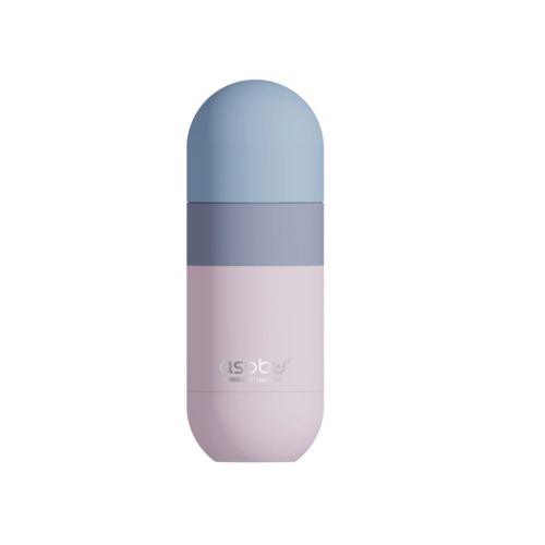 Garrafa Térmica Asobu Orb Bottle Rosa Pastel 400ml