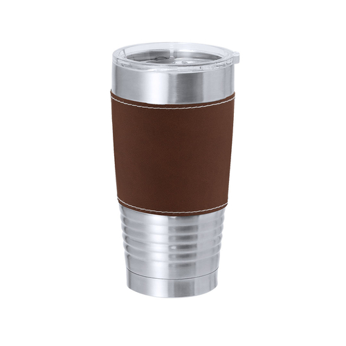 COPO TÉRMICO 420ML ZUNCEX CASTANHO