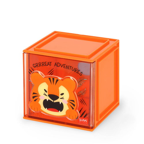 Caixa Empilhável Legami Cutie Cube Tigre