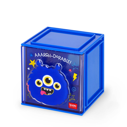 Caixa Empilhável Legami Cutie Cube Monstro
