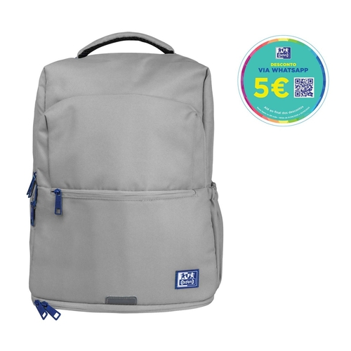 Mochila Oxford B-Out Cinza
