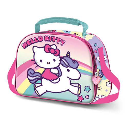 Lancheira Hello Kitty 3D Unicórnio
