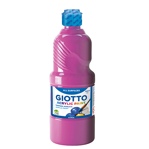 TINTA ACRÍLICA GIOTTO 533710 MAGENTA BOIÃO 500ML