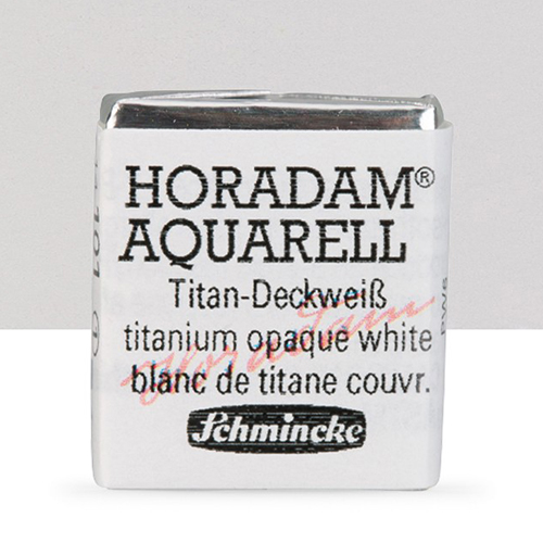1 2 PASTILHA AGUARELA SCHMINCKE S1 BRANCA TITANIUM S14101