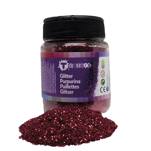 PURPURINA GLITTER TCOLORS 130GR VERMELHA 47927